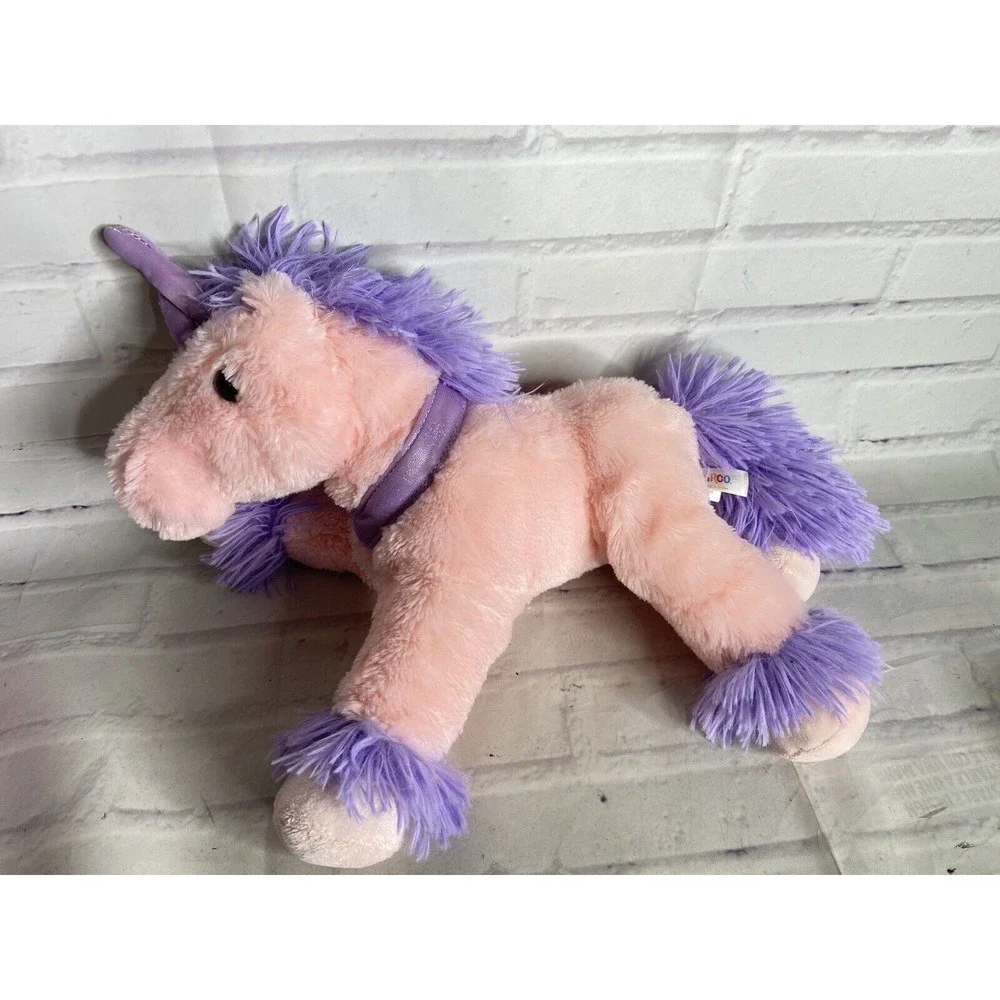 Target Circo Unicorn Stuffed Animal Toy Pink Plush Purple Mane Tail Horn